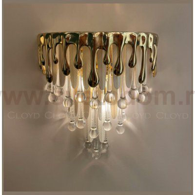 Бра Cloyd CAPULETTI W2 / выс. 32 см - золото (арт.20335)