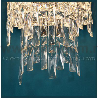 Бра Cloyd 1526 W2 / выс. 48 см - хром (арт.20340)