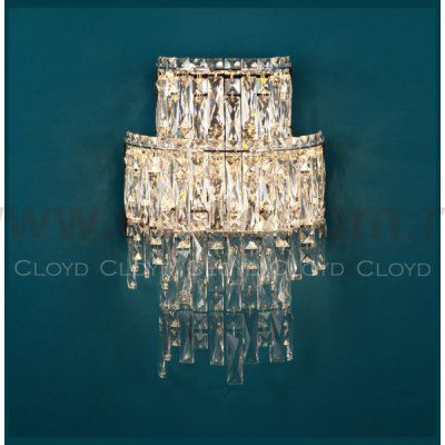 Бра Cloyd 1526 W2 / выс. 48 см - хром (арт.20340)