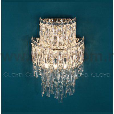 Бра Cloyd 1526 W2 / выс. 48 см - хром (арт.20340)