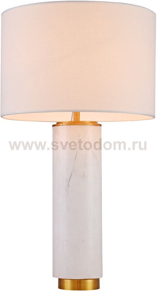 Настольная лампа Cloyd ROMUL T1 / выс. 68 см - латунь (арт.30027)