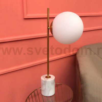 Настольная лампа Cloyd TIENTO-A T1 / выс. 55 см - латунь (арт.30059)