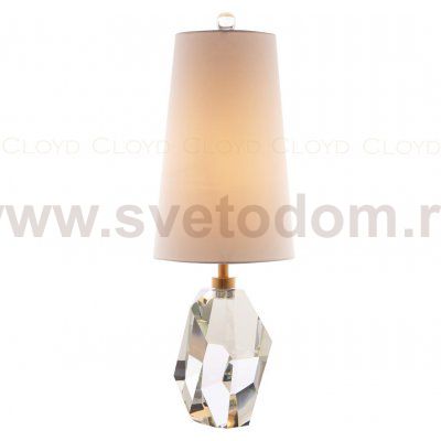 Настольная лампа Cloyd QUARTZ T1 / выс. 58 см - латунь (арт.30065)
