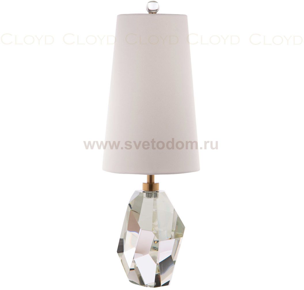 Настольная лампа Cloyd QUARTZ T1 / выс. 58 см - латунь (арт.30065)