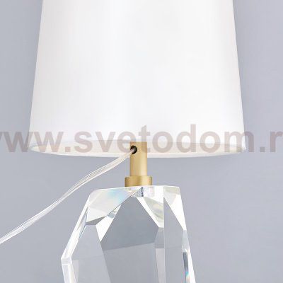 Настольная лампа Cloyd QUARTZ T1 / выс. 58 см - латунь (арт.30065)