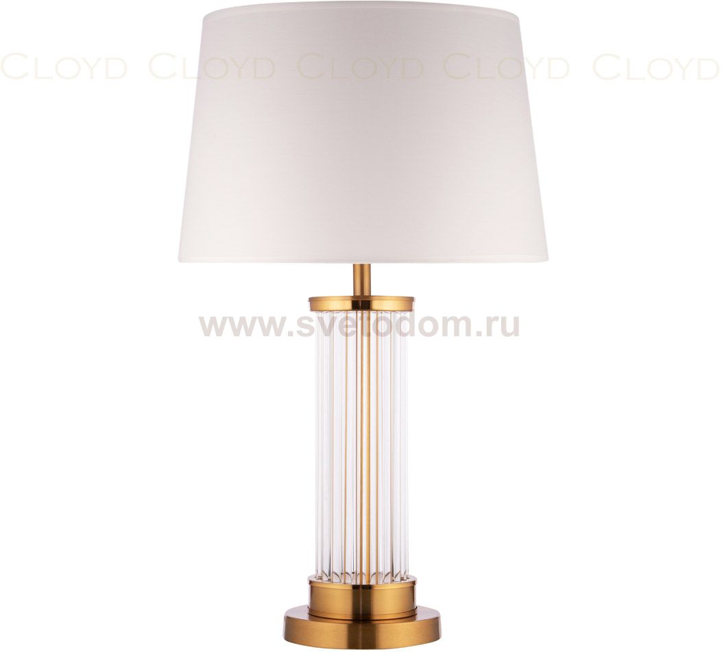 Настольная лампа Cloyd MARCELL T1 / выс. 66 см - латунь (арт.30076)