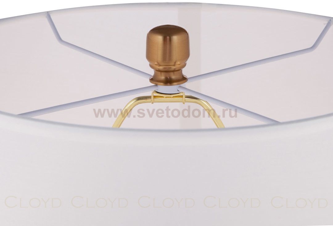 Настольная лампа Cloyd MARCELL T1 / выс. 66 см - латунь (арт.30076)