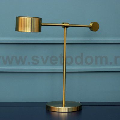 Настольная лампа Cloyd MARK T1 / выс. 50 см - латунь (арт.30078)
