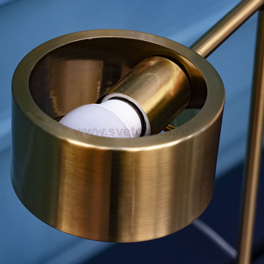 Настольная лампа Cloyd MARK T1 / выс. 50 см - латунь (арт.30078)