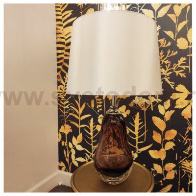 Настольная лампа Cloyd AGAR T1 / выс. 62 см - хром (арт.30082)