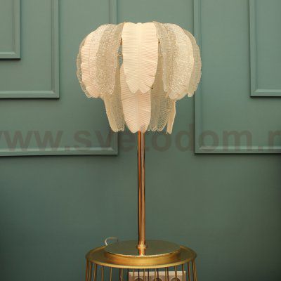 Настольная лампа Cloyd CEYLON T6 / выс. 75 см - золото (арт.30083)