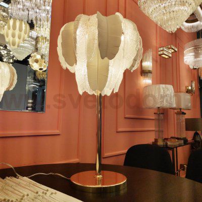 Настольная лампа Cloyd CEYLON T6 / выс. 75 см - золото (арт.30083)