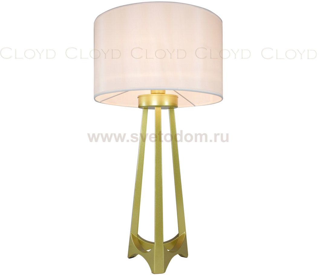 Настольная лампа Cloyd TOTEM T1 / выс. 68 см - латунь (арт.30089)