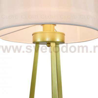 Настольная лампа Cloyd TOTEM T1 / выс. 68 см - латунь (арт.30089)