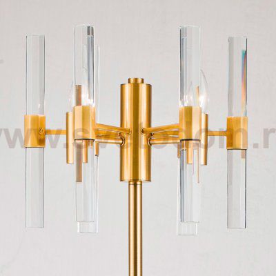 Торшер Cloyd BRISBANE F3 / выс. 151 см - латунь темная (арт.40026)