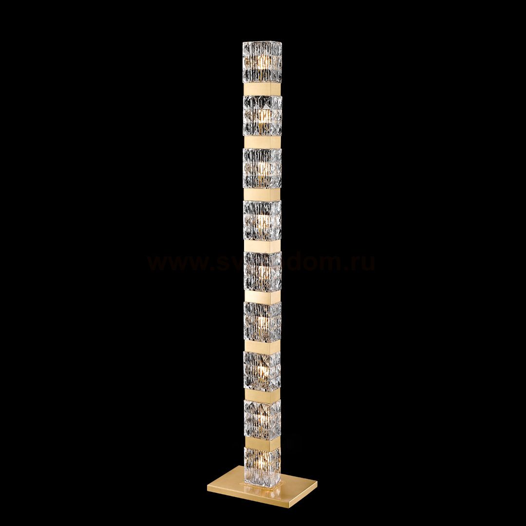 Торшер Cloyd CORUND F9 / выс. 134 см - латунь (арт.40036)