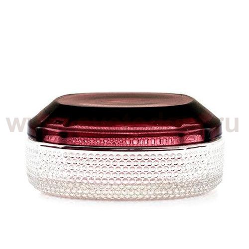 Шкатулка Cloyd CHASSE Box / шир. 13 см - фиолет. стекло (арт.50015)