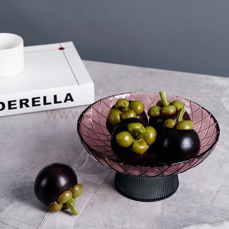 Ваза Cloyd MESO Vase / D20 см - фиолет. стекло (арт.50025)