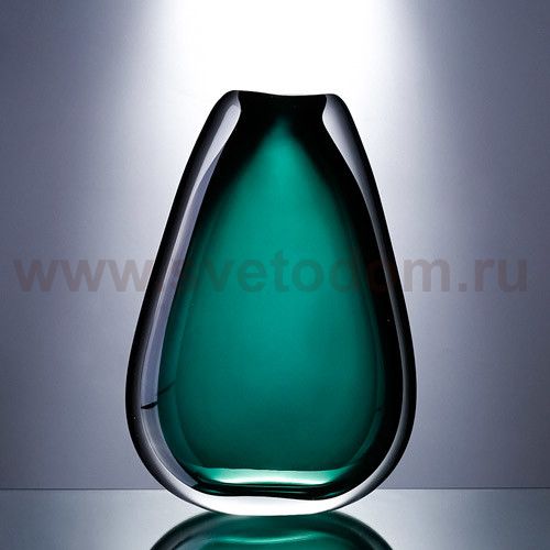 Ваза Cloyd MAZZORBO Vase / выс. 37 см - зелен. стекло (арт.50042)