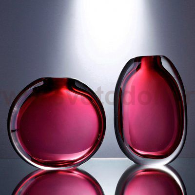 Ваза Cloyd MAZZORBO Vase / выс. 37 см - красн. стекло (арт.50044)