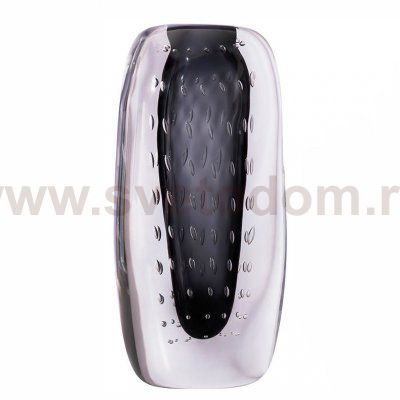 Ваза Cloyd ZANNY Vase / выс. 26 см - сер. стекло (арт.50049)