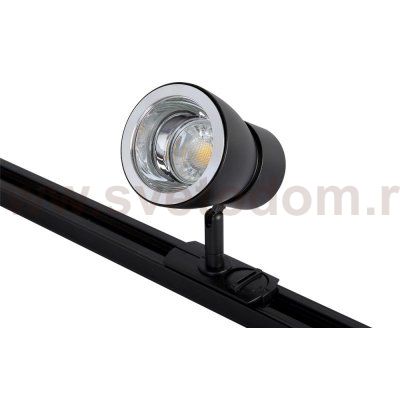 Светильник трековый однофазный Crystal Lux CLT 0.31 009 BL-CH (1409/023)