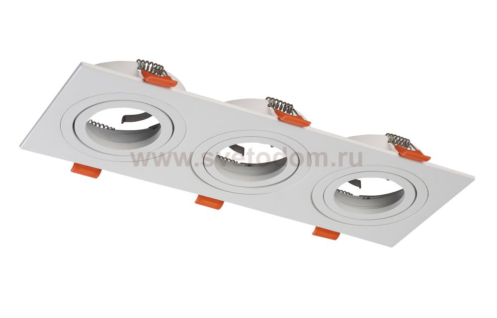 Светильник встраиваемый Crystal Lux CLT 002C3 WH (1400/238)