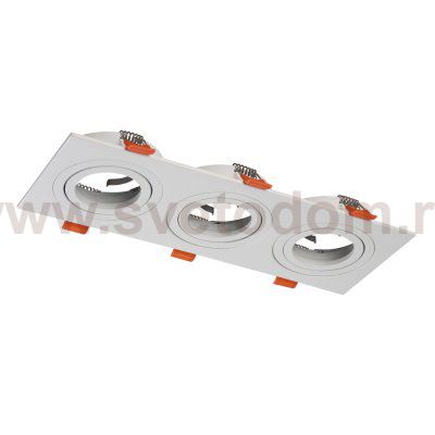 Светильник встраиваемый Crystal Lux CLT 002C3 WH (1400/238)