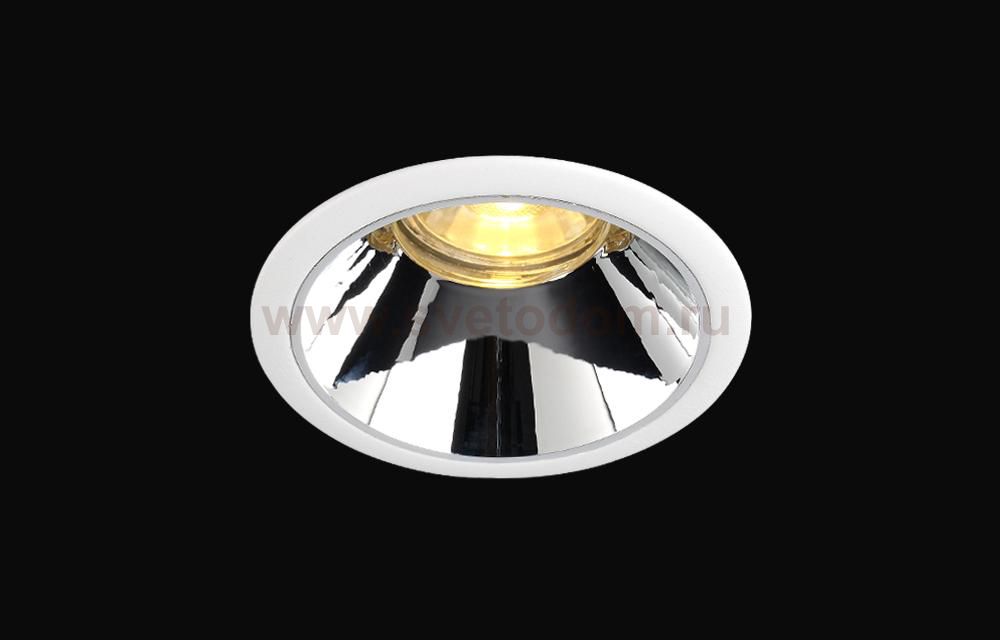 Светильник встраиваемый Crystal Lux CLT 052C WH-CH (1400/229)