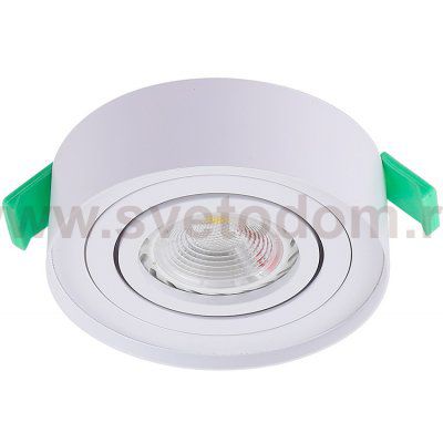 Светильник встраиваемый c малым заглублением Crystallux CLT 059C1 WH Pulsar