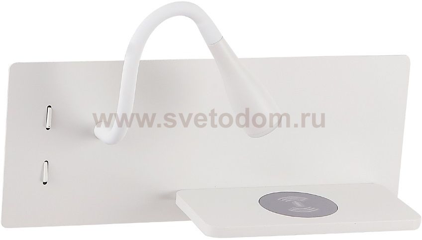 Crystal lux CLT 217W Qi+USB WH