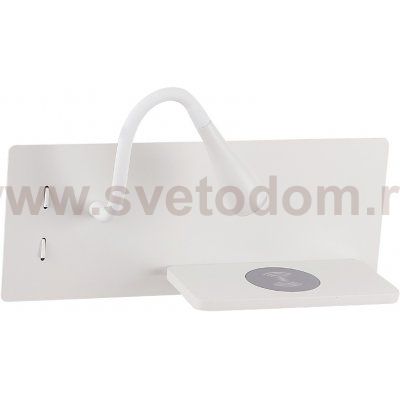 Crystal lux CLT 217W Qi+USB WH