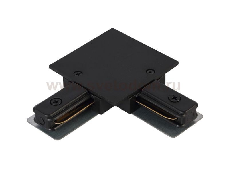 Соединитель L-образный (однофазный) для встраиваемого шинопровода Crystal Lux CLT 0.2211 03 BL (1408/030)