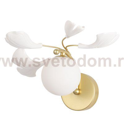 Светильник настенный бра Crystallux COLIBRI AP1 GOLD COLIBRI