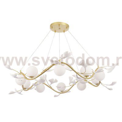 Люстра Crystallux COLIBRI SP10 GOLD COLIBRI