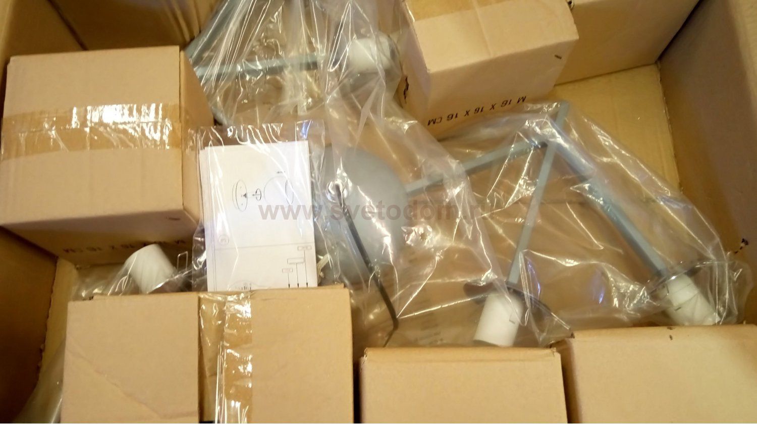 Люстра потолочная Colosseo 82018/7C серая