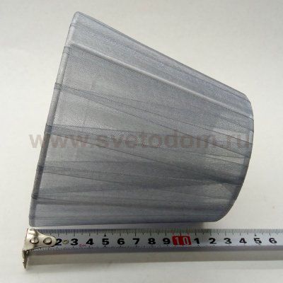 Абажур серебристый E27 Colosseo 82123 FEDELINA (гайка Е27)