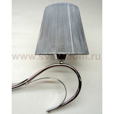 Абажур серебристый E27 Colosseo 82123 FEDELINA (гайка Е27)