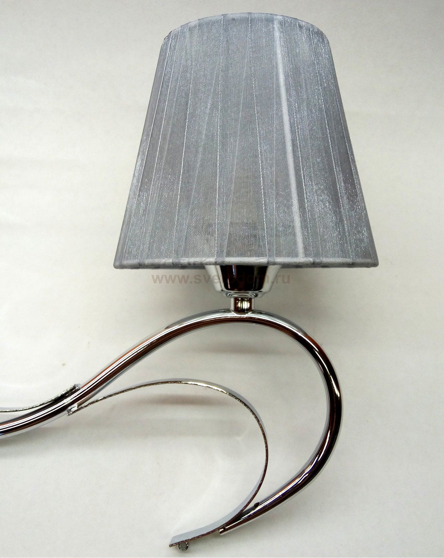 Абажур серебристый E27 Colosseo 82123 FEDELINA (гайка Е27)