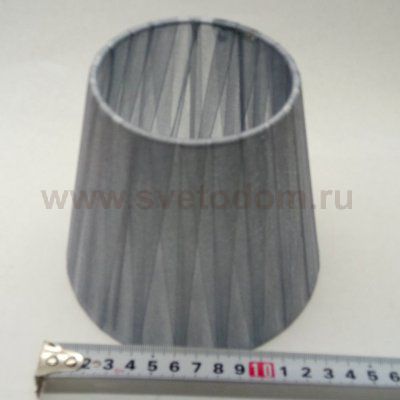 Абажур серебристый E27 Colosseo 82123 FEDELINA (гайка Е27)