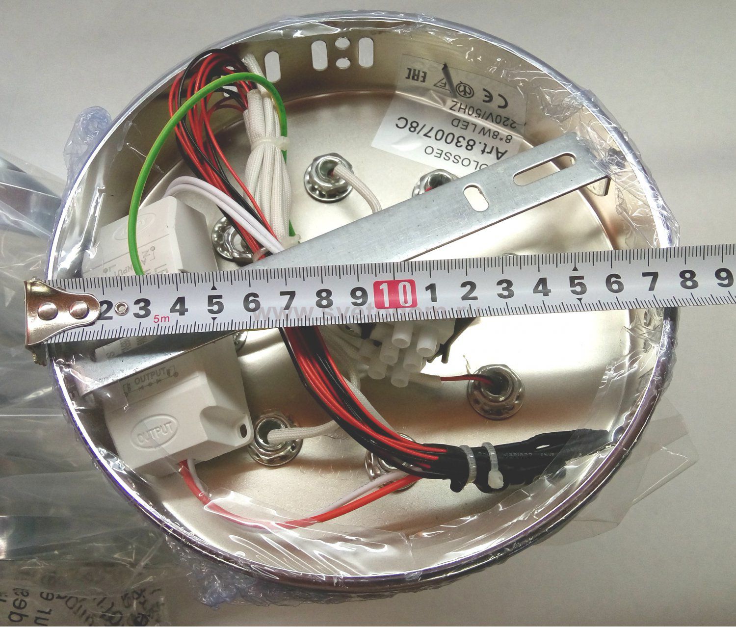 Люстра диодная COLOSSEO 83007/8C 64W