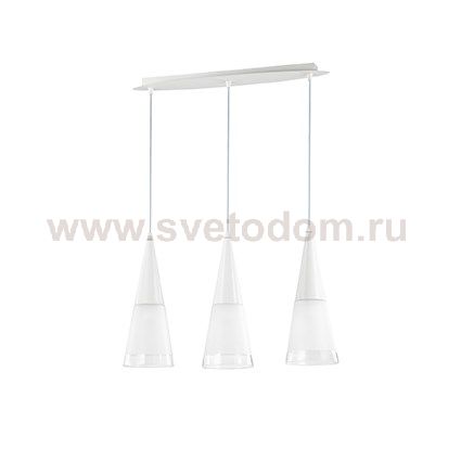 Подвесной светильник Ideal Lux CONO SB3 BIANCO