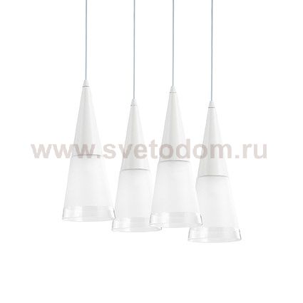 Подвесной светильник Ideal Lux CONO SP4 BIANCO