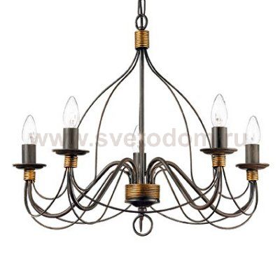 Ideal Lux CORTE SP5 RUGGINE