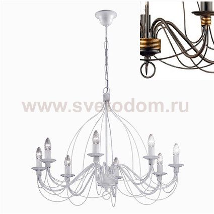 Ideal Lux CORTE SP8 RUGGINE