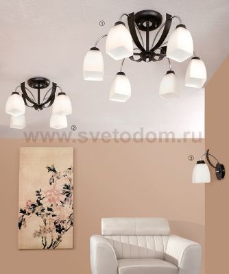 Светильник настенный бра Citilux CL128311 Крокус