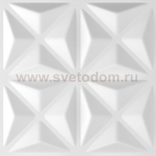 Панель Artpole 3D эко Cullinans бамбук 500x500 мм., 3м2, 1 упак. (12шт)