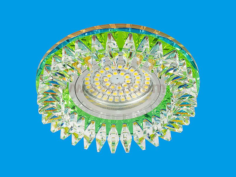 Точечный светильник D2104 CR RNB+CL Экономсвет