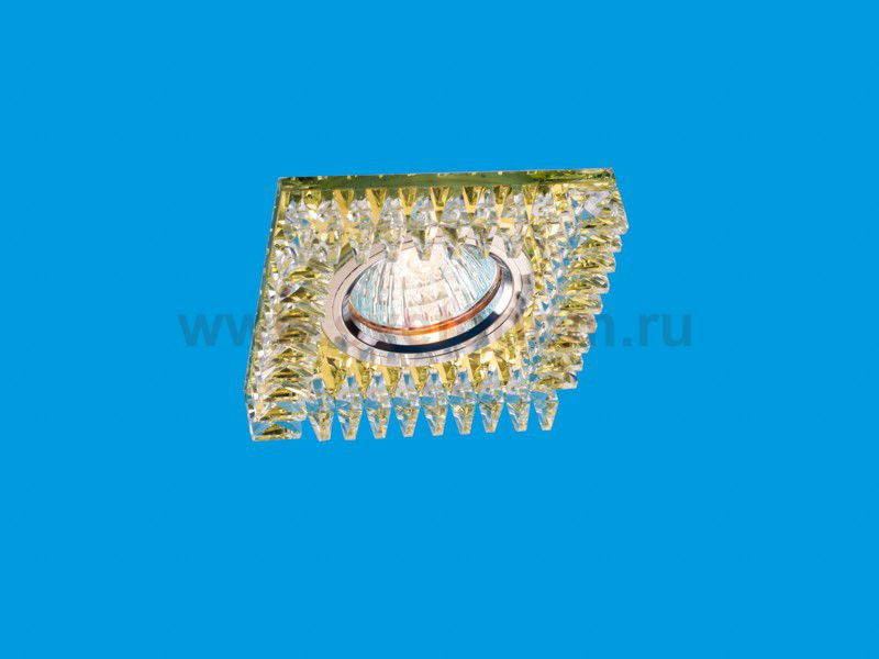 Точечный светильник D2238CR+YL+CL Экономсвет