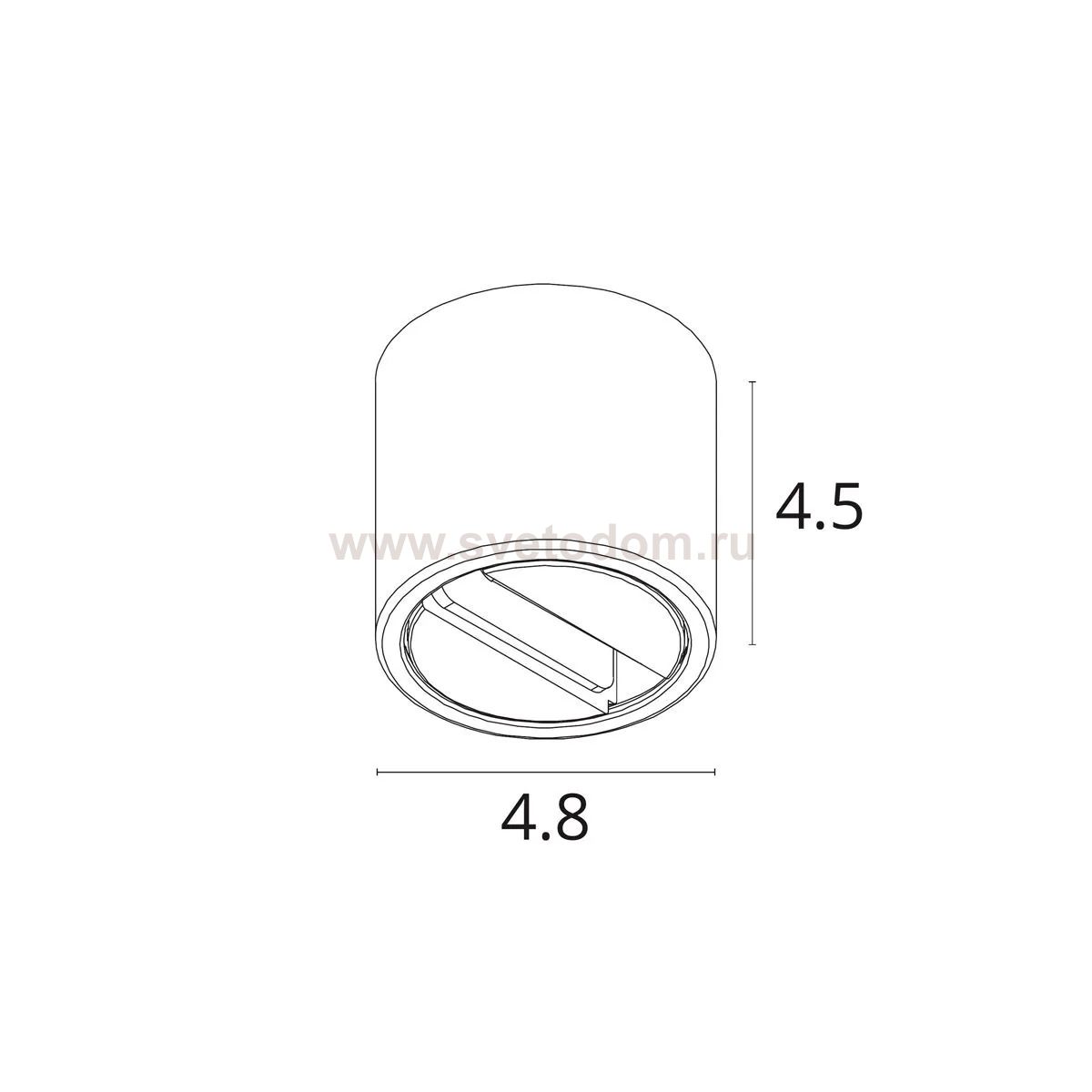 Накладное основание для фиксации ремня Arte Lamp D252706 DECORATO